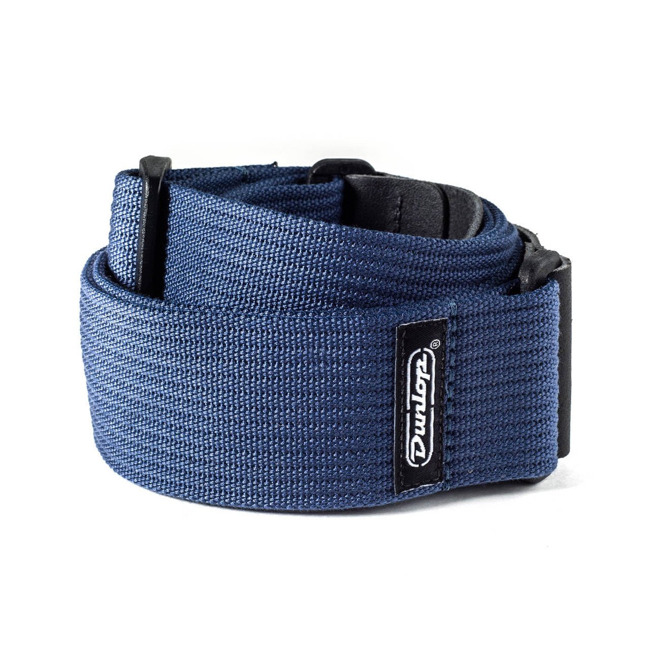 Dunlop - Ribbed Cotton Blue Guitar Strap - La Boîte Musicale - Jim Dunlop -