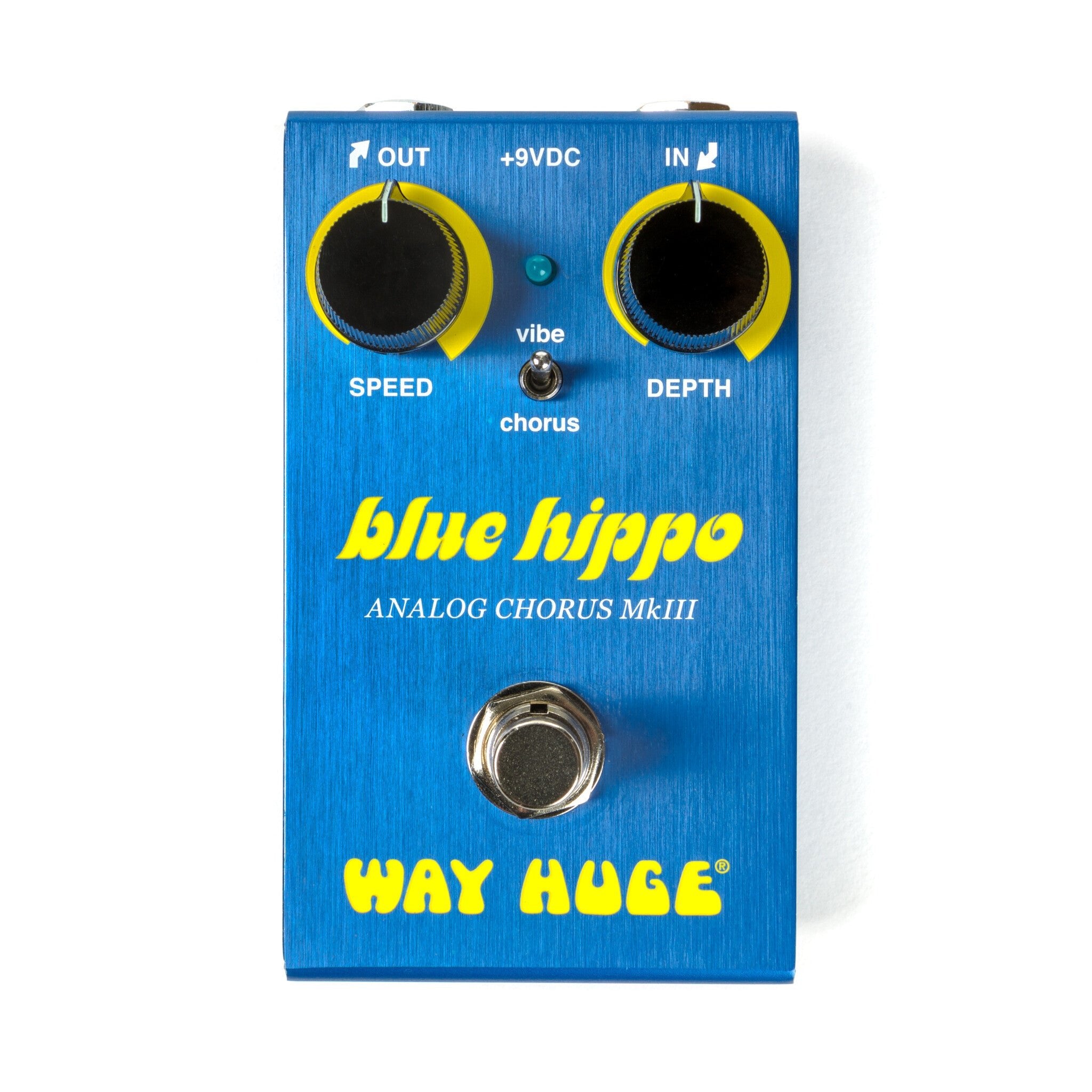 Dunlop - Way Huge Electronics Mini Blue Hippo Analog Chorus Effects Pedal - La Boîte Musicale - Chorus - Jim Dunlop -