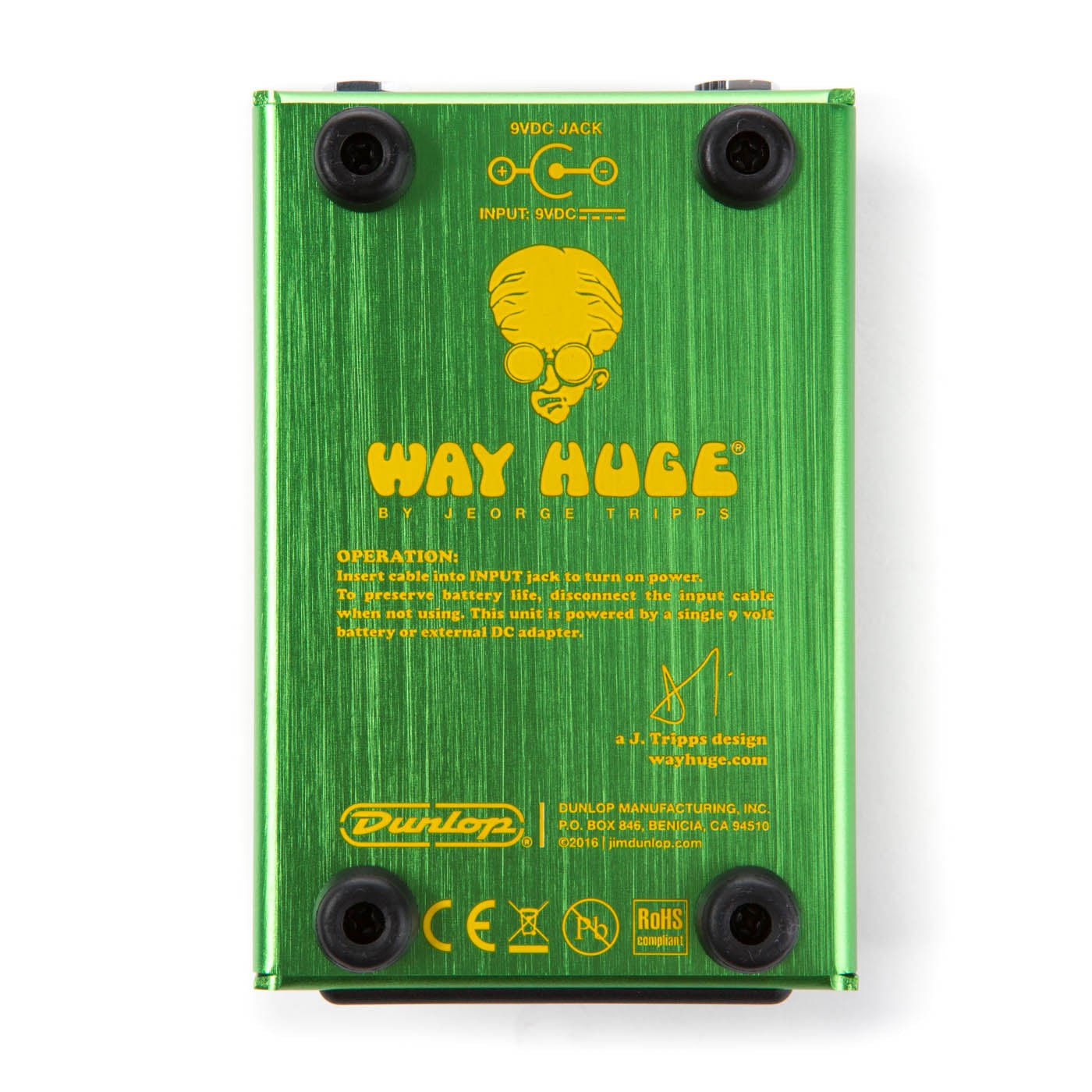 Dunlop - Way Huge Swollen Pickle Mkiis Jumbo Fuzz Guitar Pedal - La Boîte Musicale - Fuzz - Way Huge -
