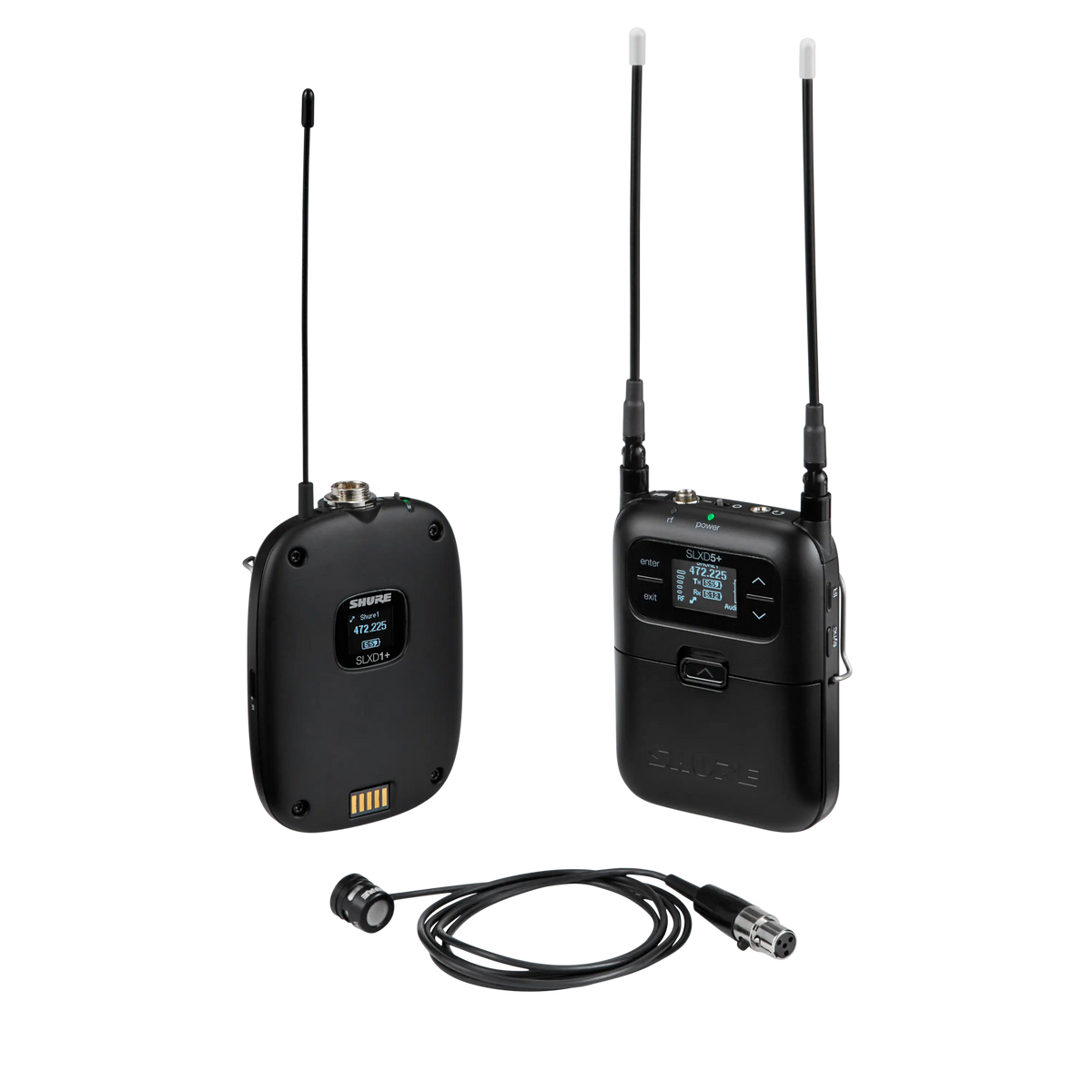 Shure SLXD15+/85M-G57 - Wireless Bodypack System with SLXD1+ & SLXD5+ - product view 1