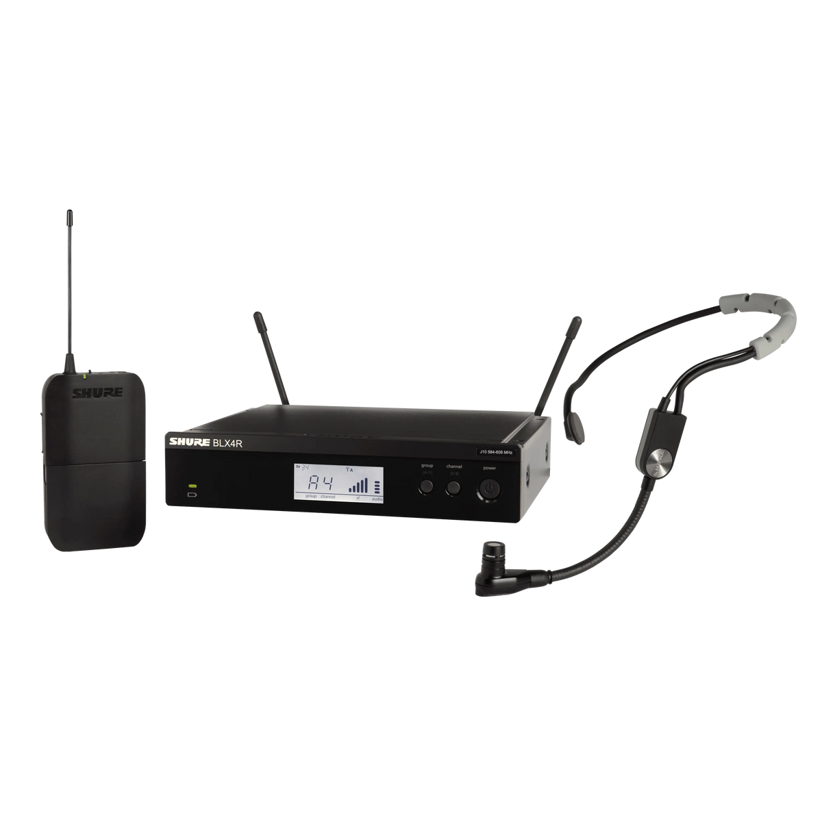 Shure BLX14R/SM35-H9 - Wireless Headset System with SM35-TQG Microphone - product view 1