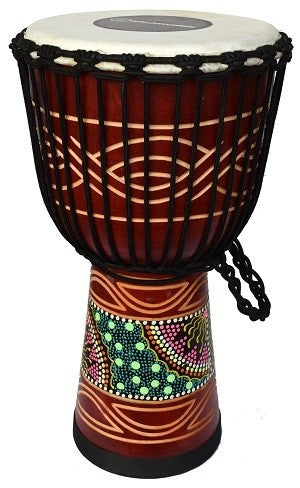 ECKO - 50CM CARVED DJEMBE - CANDY