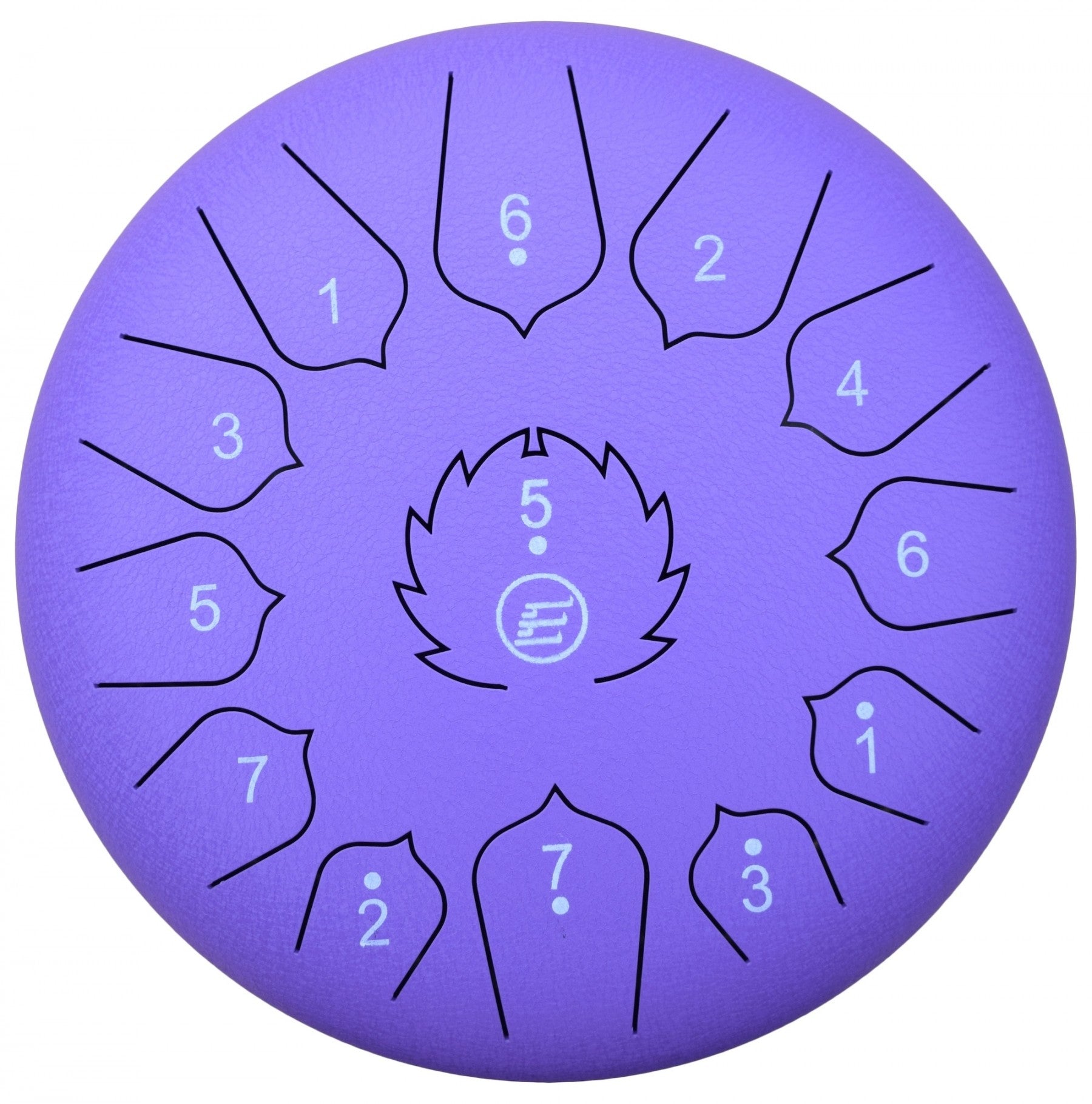 ECKO TD12/13N - TONGUE DRUM - 12 INCH - 13 NOTES - PURPLE