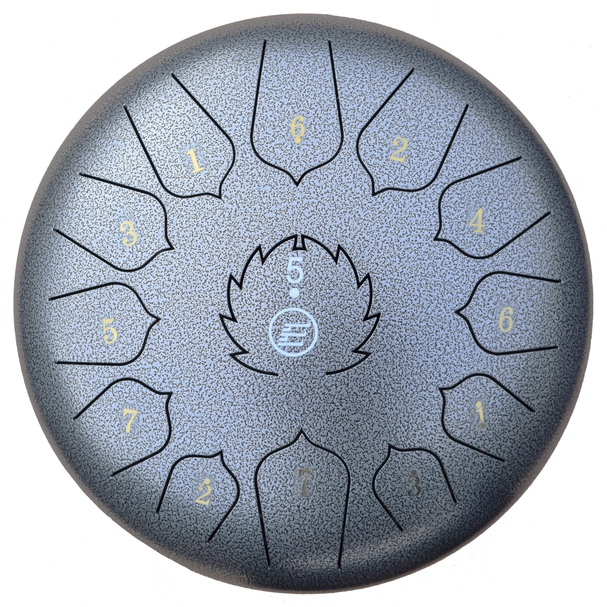 ECKO TD12/13N - TONGUE DRUM - 12 INCH - 13 NOTES - SILVER