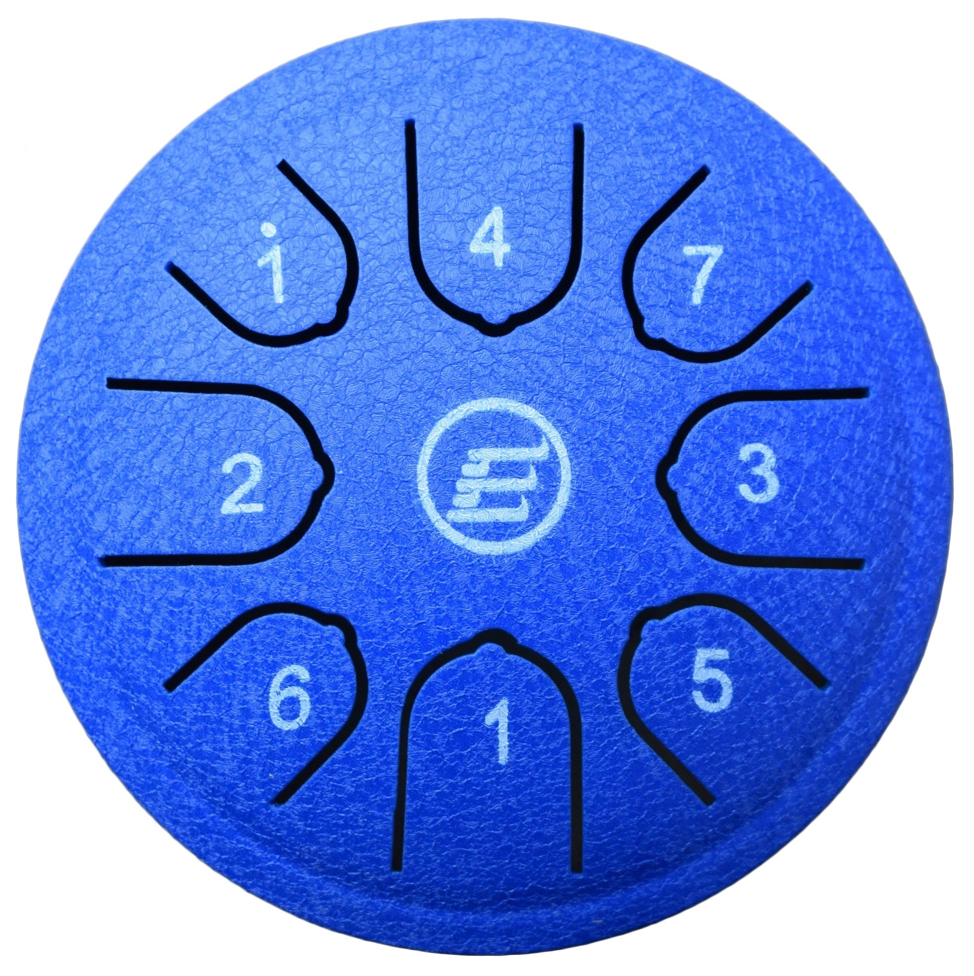 ECKO TD4/8N - TONGUE DRUM - 4.5 INCH - 8 NOTES - BLUE