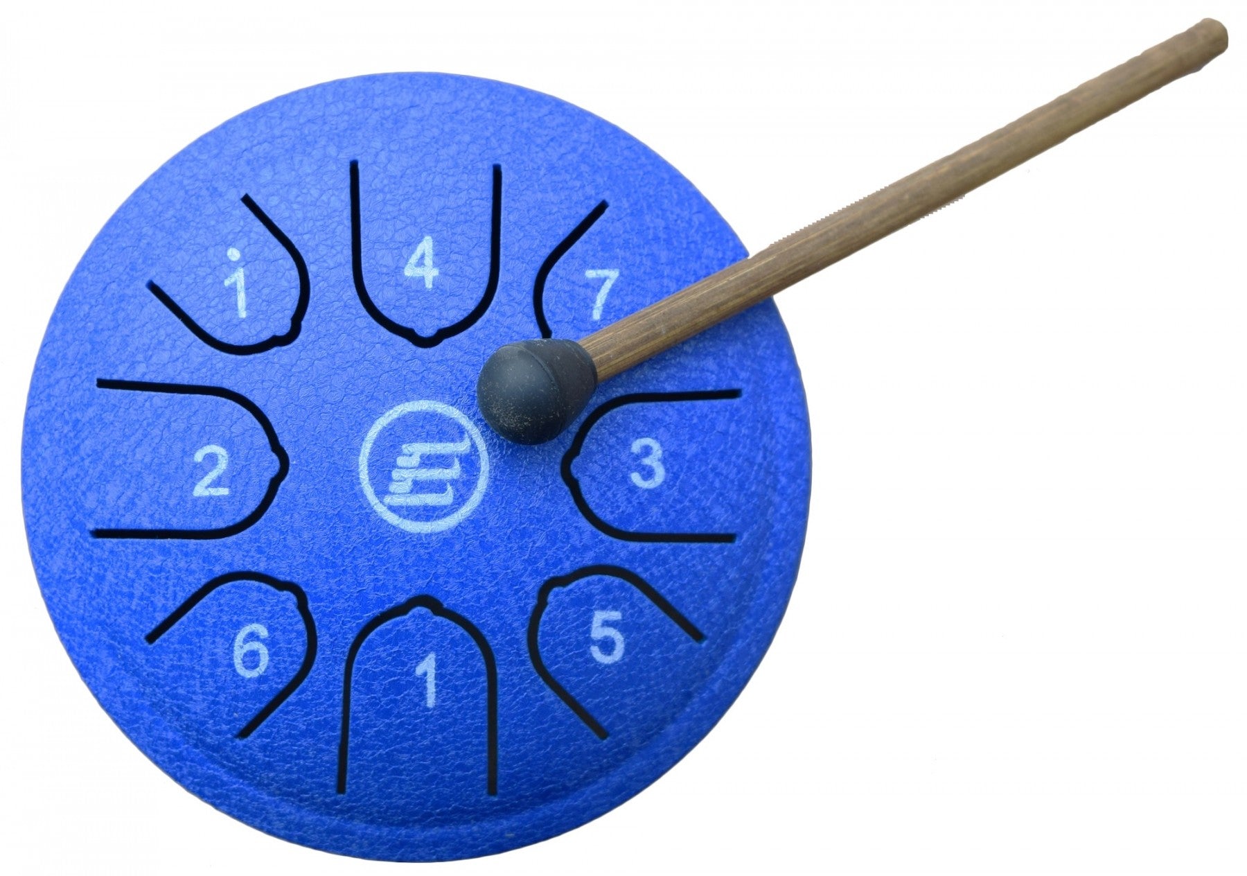 ECKO TD4/8N - TONGUE DRUM - 4.5 INCH - 8 NOTES - BLUE