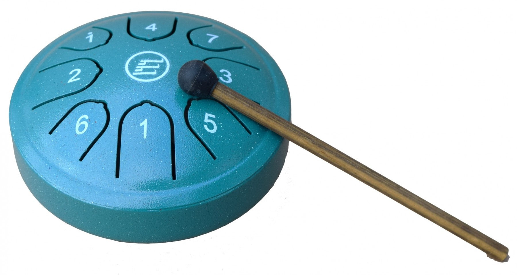 ECKO TD4/8N - TONGUE DRUM - 4.5 INCH - 8 NOTES - GREEN