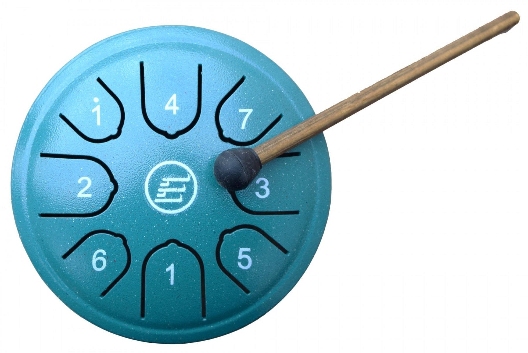 ECKO TD4/8N - TONGUE DRUM - 4.5 INCH - 8 NOTES - GREEN