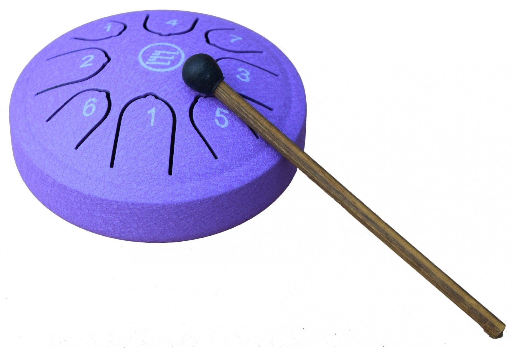 ECKO TD4/8N - TONGUE DRUM - 4.5 INCH - 8 NOTES - PURPLE