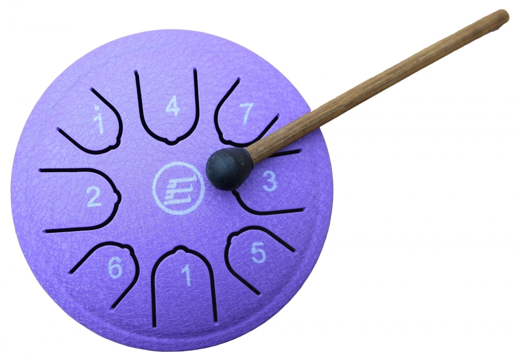 ECKO TD4/8N - TONGUE DRUM - 4.5 INCH - 8 NOTES - PURPLE