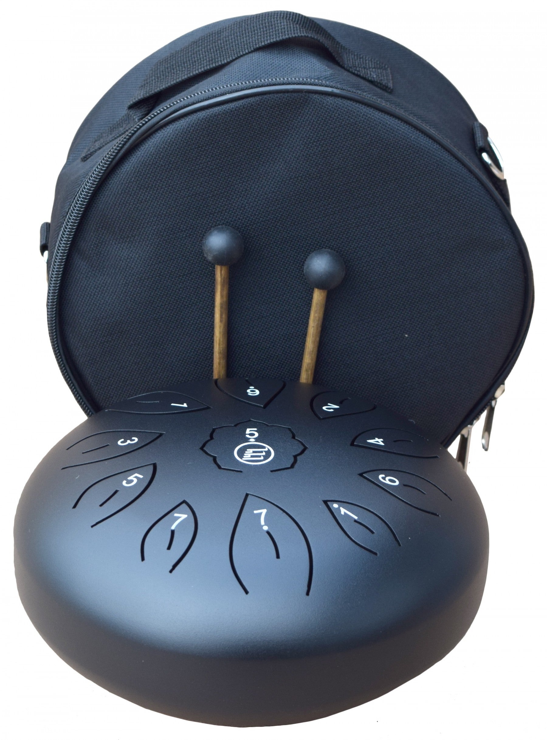 ECKO TD8/11N - TONGUE DRUM - 8 INCH - 11 NOTES - BLACK