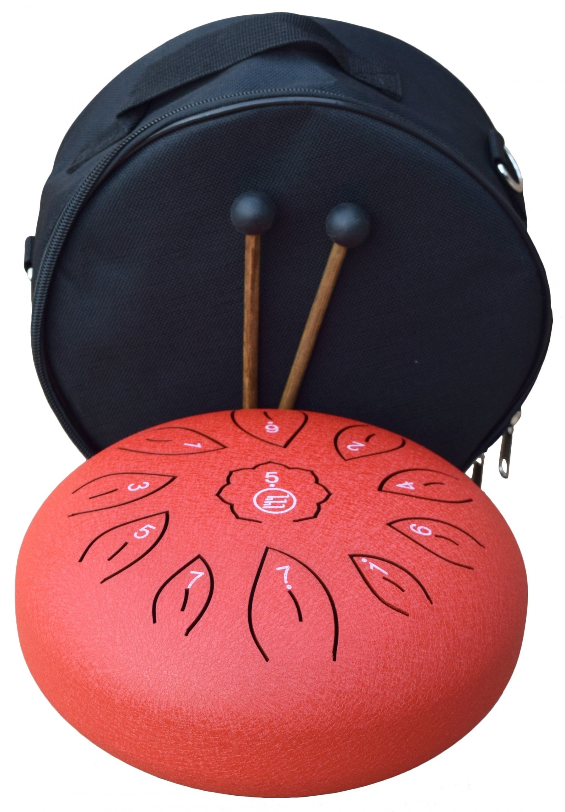 ECKO TD8/11N - TONGUE DRUM - 8 INCH - 11 NOTES -RED