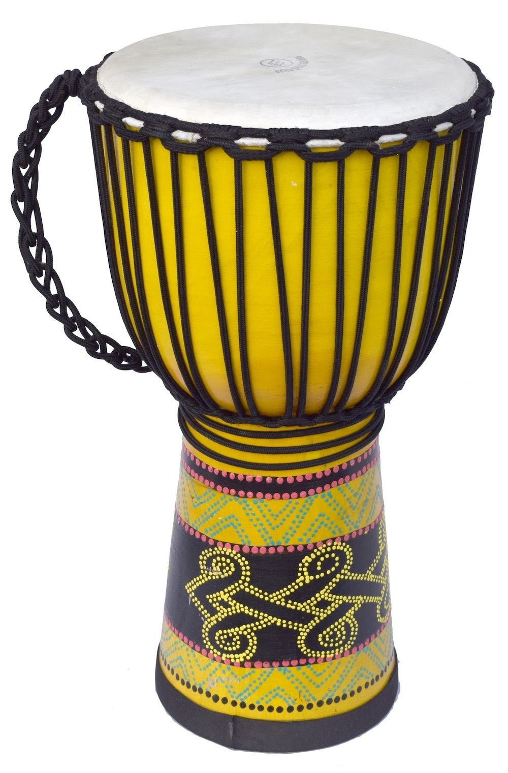 Ecko - 50cm/20in. Djembe Yellow Painting - La Boîte Musicale - Djembe - Ecko -