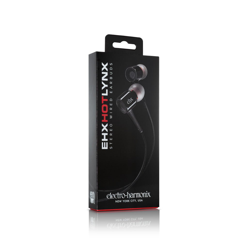 EHX - Hot Lynx Stereo Wired Earbuds - La Boîte Musicale - Earbuds - Electro - Harmonix -