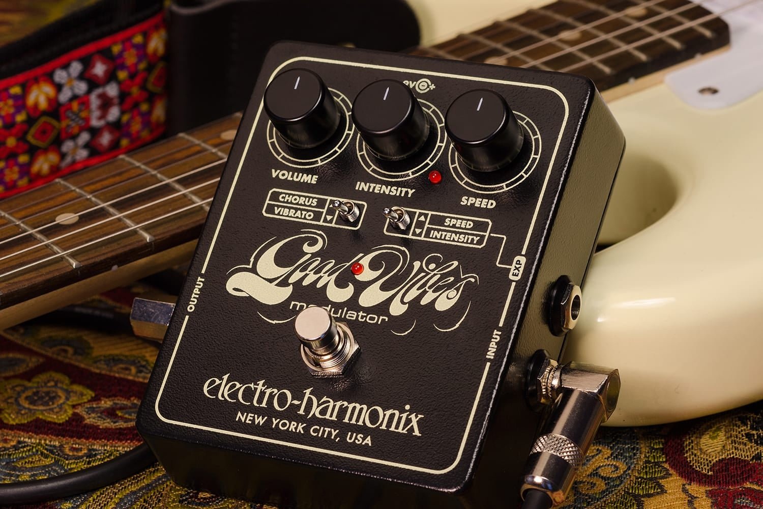 Electro - Harmonix - Good Vibes Analog Modulator - La Boîte Musicale - Modulation - Electro - Harmonix -