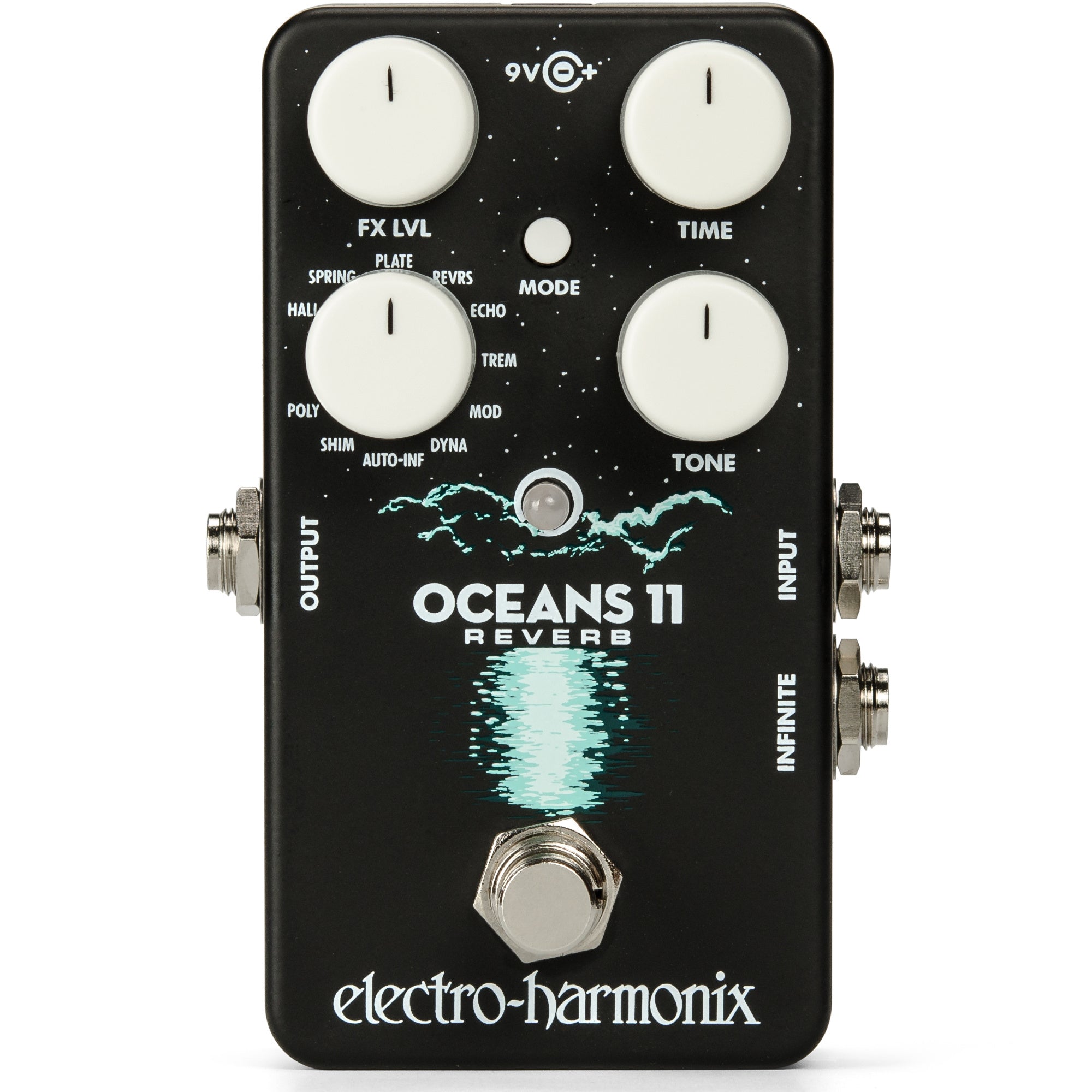 Electro - Harmonix - pedal Ocean 11 reverb - La Boîte Musicale - Reverb - Electro - Harmonix -