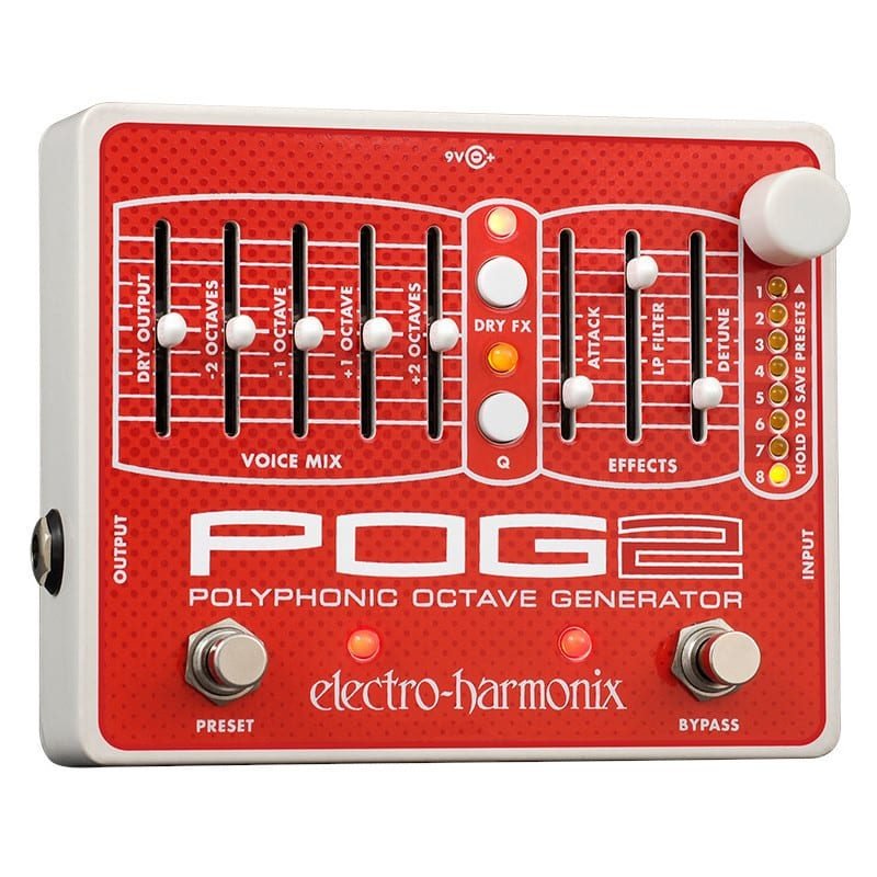 Electro - Harmonix - POG2 Polyphonic Octave Generator - La Boîte Musicale - Pitch & Octave - Electro - Harmonix -