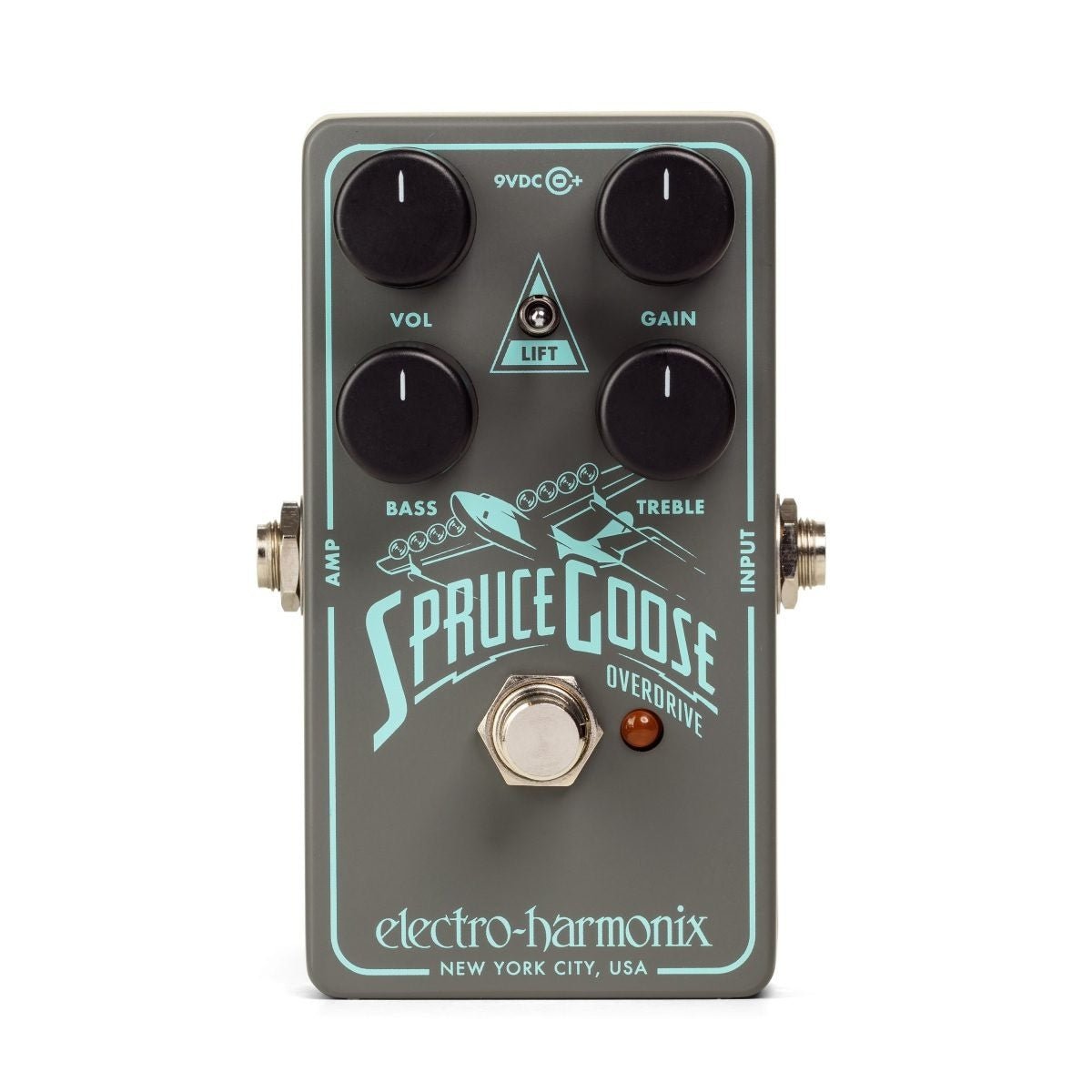 Electro - Harmonix - Spruce Goose Overdrive Pedal - La Boîte Musicale - Overdrive - Electro - Harmonix -