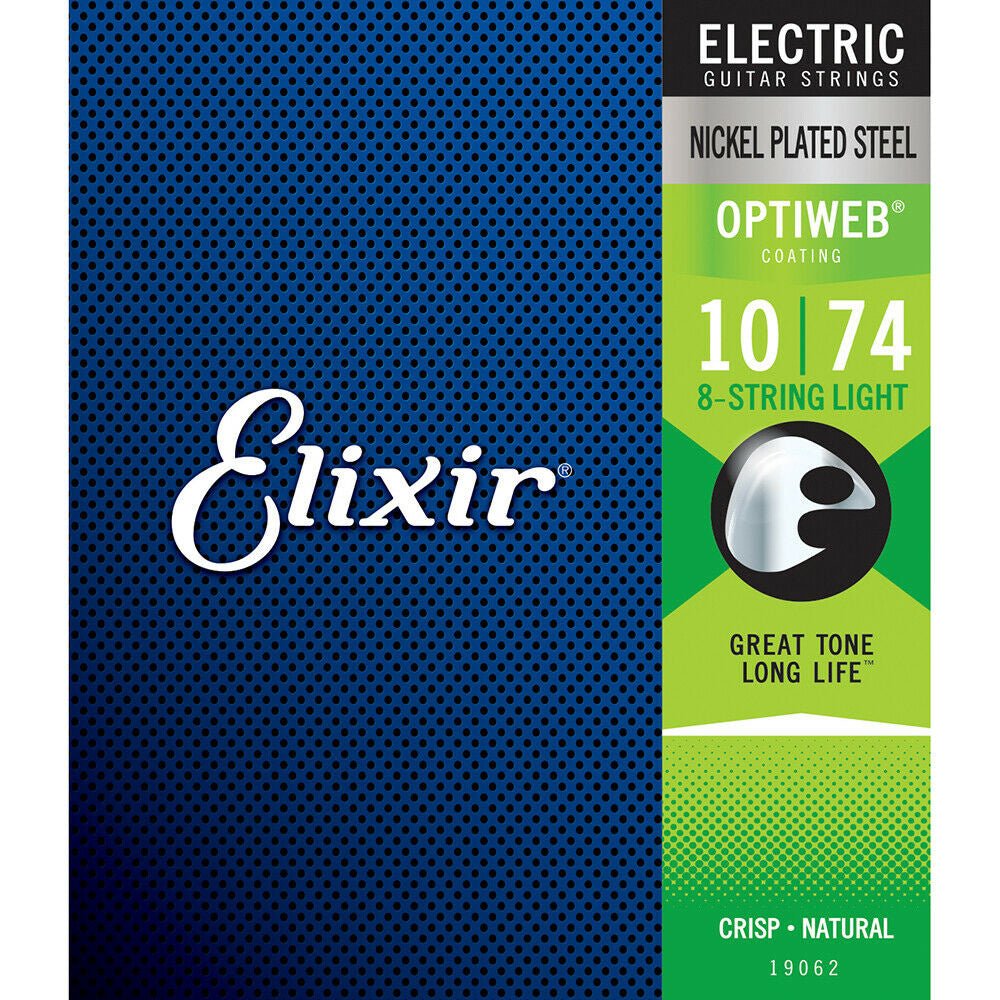 Elixir electric Optiweb 8 - string 10 - 74 - La Boîte Musicale - Electric Guitar Strings - Elixir -