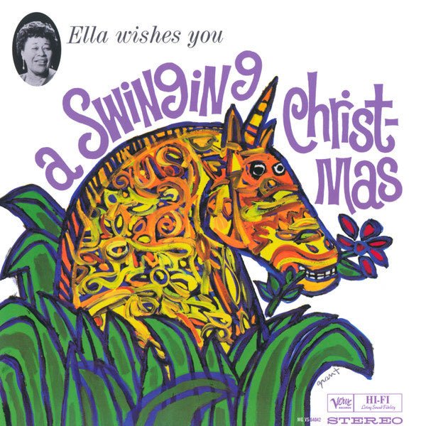 Ella Fitzgerald - Ella Wishes You A Swinging Christmas - La Boîte Musicale - Vinyl Records - Vinyl Records -