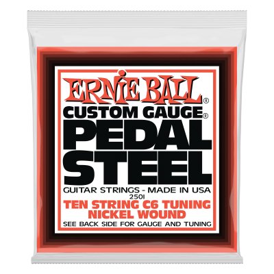 Ernie Ball 2501 10 strings C6 Pedalsteel - La Boîte Musicale - Pedal Steel Strings - Ernie Ball -