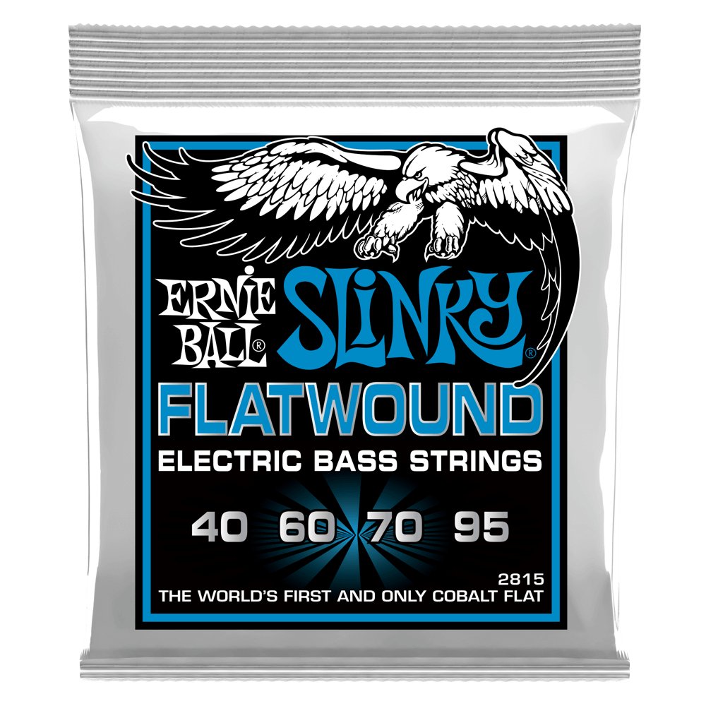 Ernie Ball 2815EB Slinky Flatwound Bass Strings 40 - 95 - La Boîte Musicale - Electric Bass Strings - Ernie Ball -