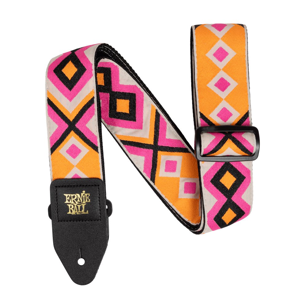 Ernie Ball - Classic Jacquard Guitar/Bass Strap - Electric Diamond - La Boîte Musicale - La Boîte Musicale -