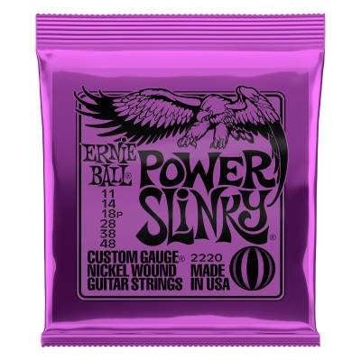 Ernie Ball elect. Power slinky 11 - 48 - La Boîte Musicale - Electric Guitar Strings - Ernie Ball -