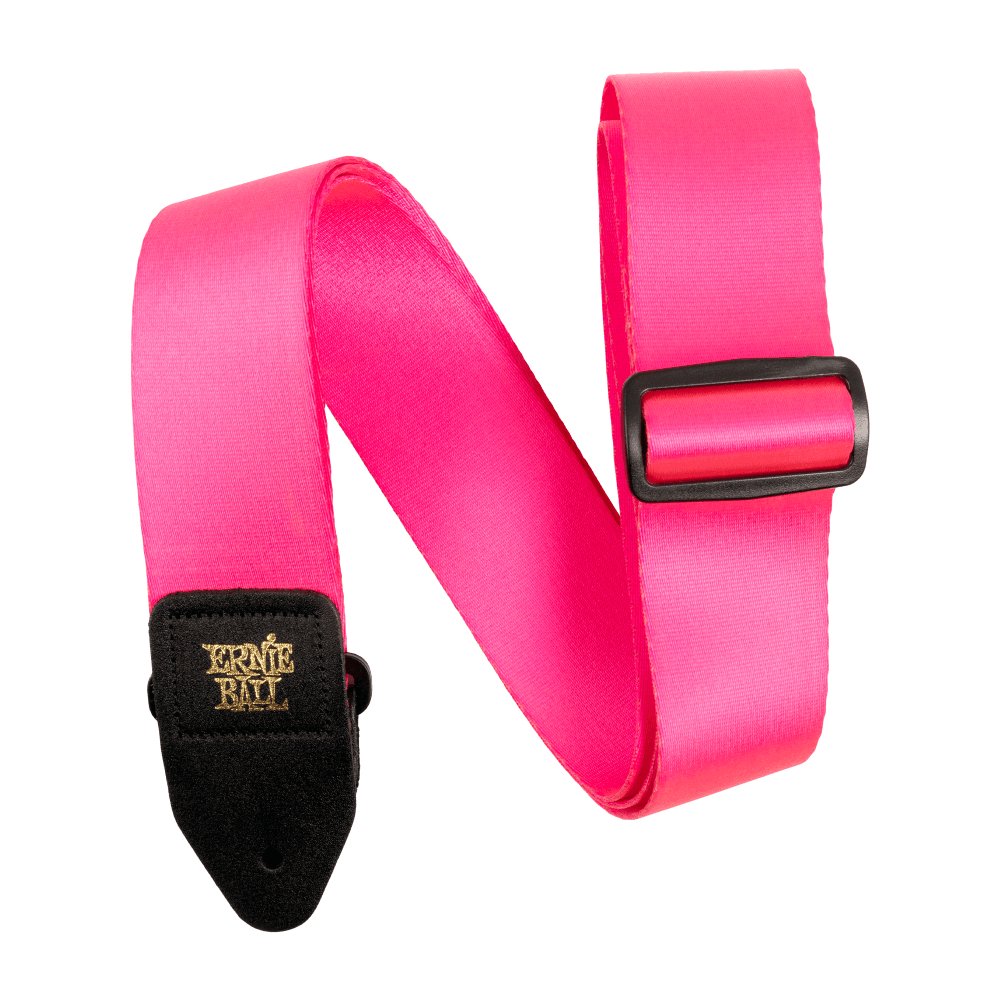 Ernie Ball - Neon Pink Premium Strap - La Boîte Musicale - Ernie Ball -