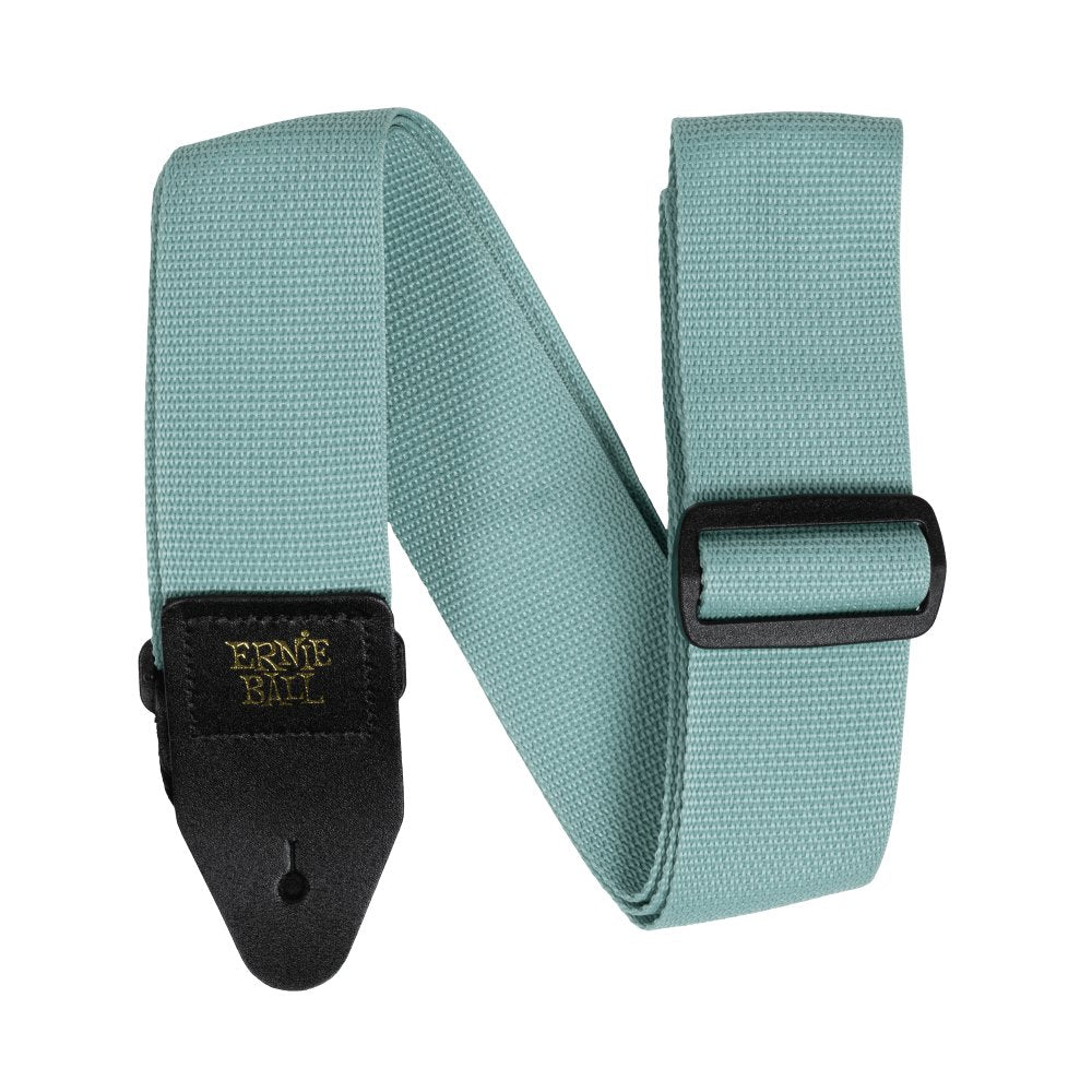 Ernie Ball - Polypro Guitar/Bass Strap Tidal Green - La Boîte Musicale - La Boîte Musicale -