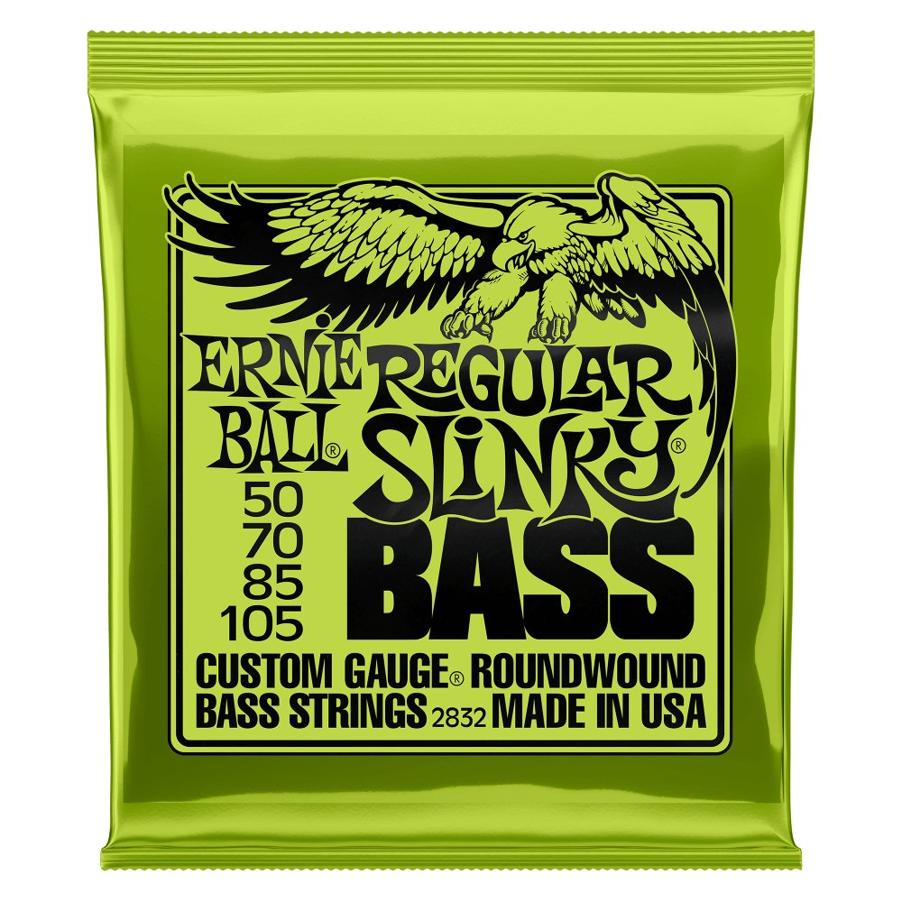 Ernie Ball strings Bass Elec Reg Slinky 50 - 105 - La Boîte Musicale - Electric Bass Strings - Ernie Ball -