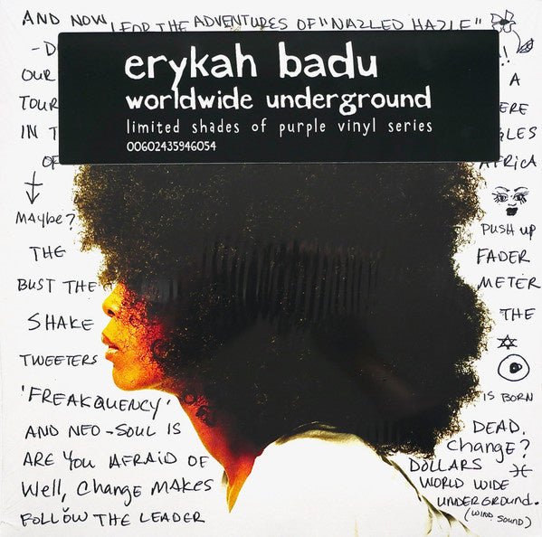 Erykah Badu - Worldwide Underground - limited shades of purple vinyl series - La Boîte Musicale - Vinyl Records - Vinyl Records -