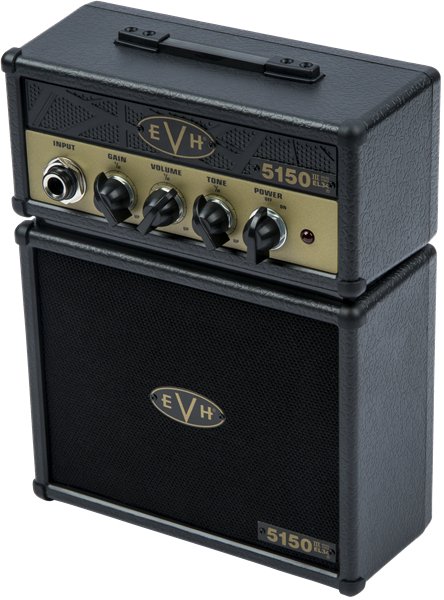 EVH - 5150III® EL34 Micro Stack - Black and Gold - La Boîte Musicale - Electric Guitar Amplifier - EVH -