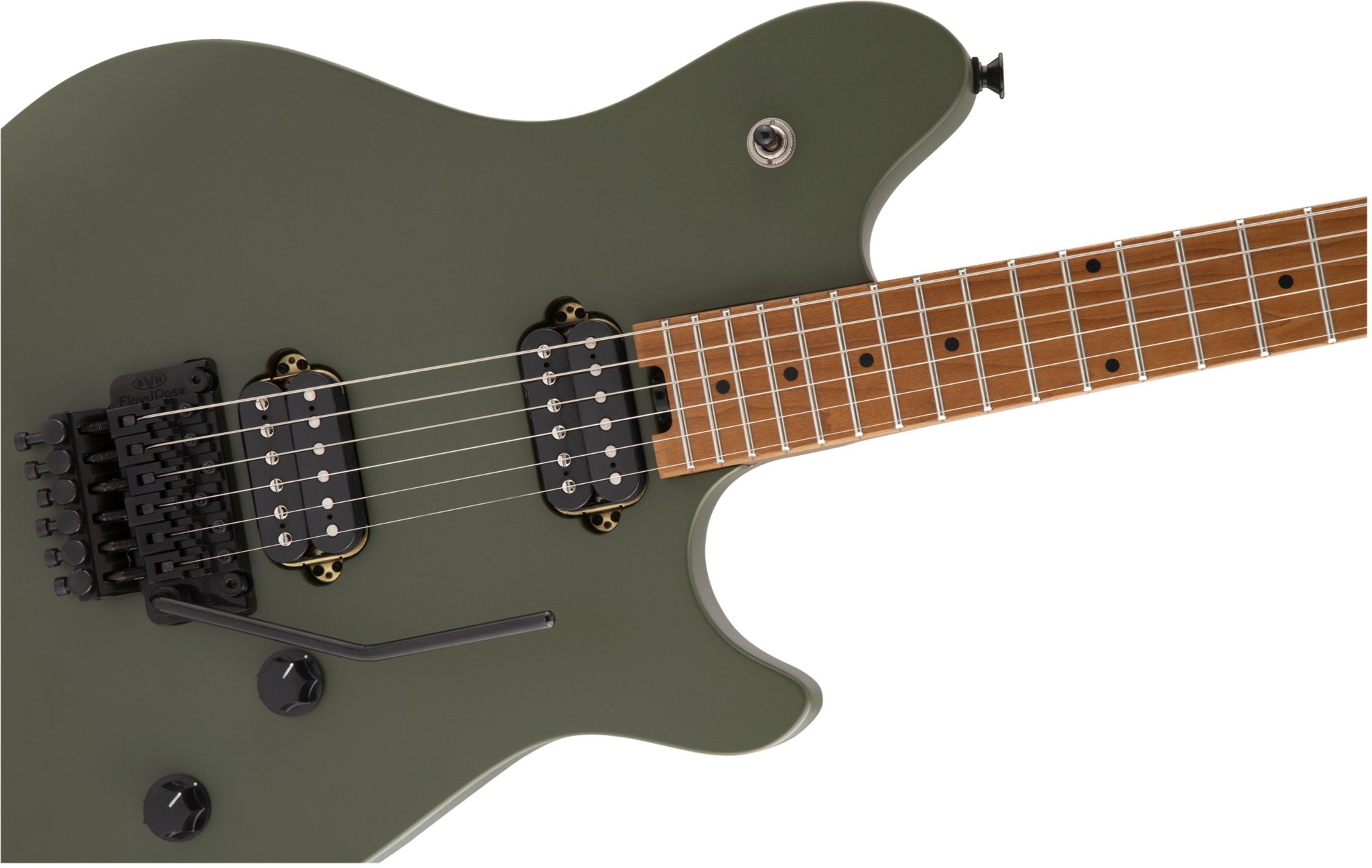 EVH - Wolfgang® WG Standard - Baked Maple Fingerboard - Matte Army Drab - La Boîte Musicale - Electric Guitars - EVH -