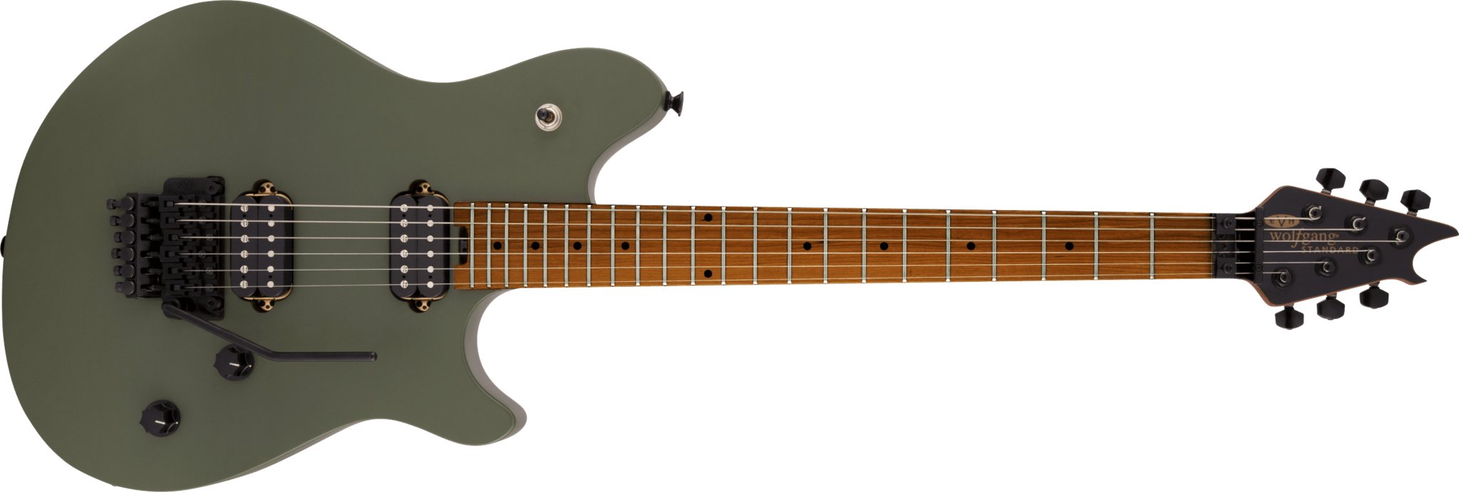 EVH - Wolfgang® WG Standard - Baked Maple Fingerboard - Matte Army Drab - La Boîte Musicale - Electric Guitars - EVH -