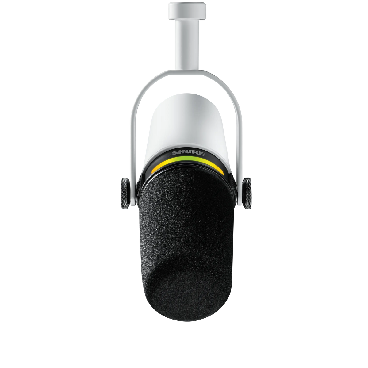 Shure MV7+-W - White Podcasting Microphone w/Windscreen & USB-C Cable - product view 2