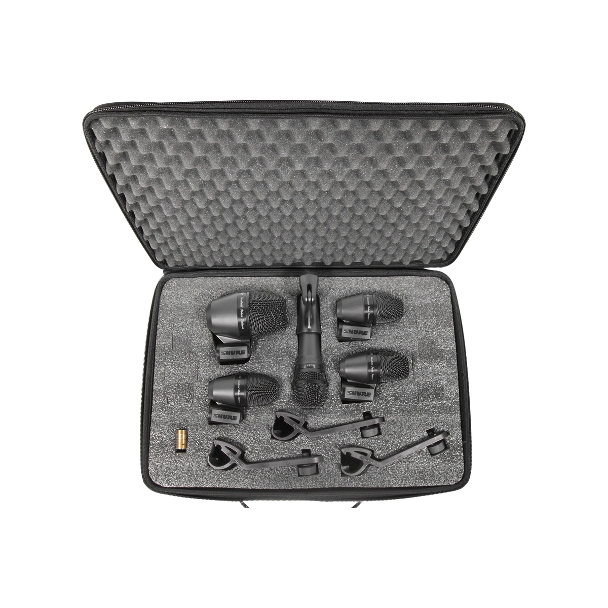 Shure PGADRUMKIT5 - PGA Drum Microphone Kit w/PGA52/3xPGA56/PGA57 - product view 2