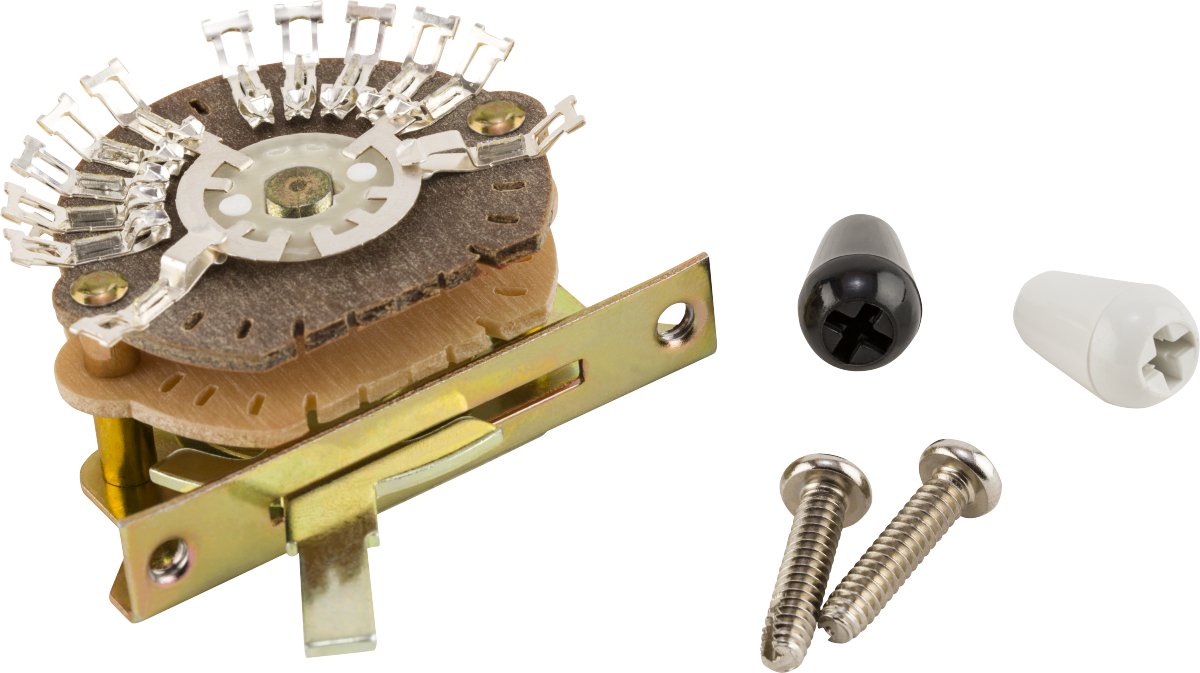 Fender - 5 - Position 4 Pole Stratocaster®/Telecaster® Discrete Pickup Selector - La Boîte Musicale - La Boîte Musicale -