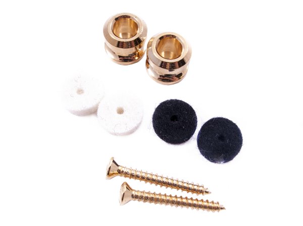 Fender - American Series Locking Strap Buttons (2) (Gold) - La Boîte Musicale - Fender -