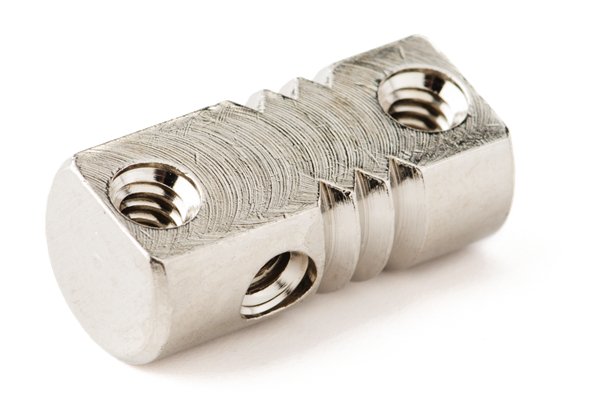 Fender - American Standard Bass Bridge Saddle ('08 - Present) - 3 - 4 Strings - Chrome - Plated Brass - La Boîte Musicale - Bass Bridge Saddles - Fender -