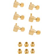 Fender - American Standard Series Stratocaster®/Telecaster® Tuning Machines Gold (6) - La Boîte Musicale - Guitar Tuning Machines - Fender -