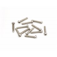 Fender - American Vintage Stratocaster Saddle Intonation Screws Nickel (12) - La Boîte Musicale - Guitar Mounting Screws - Fender -