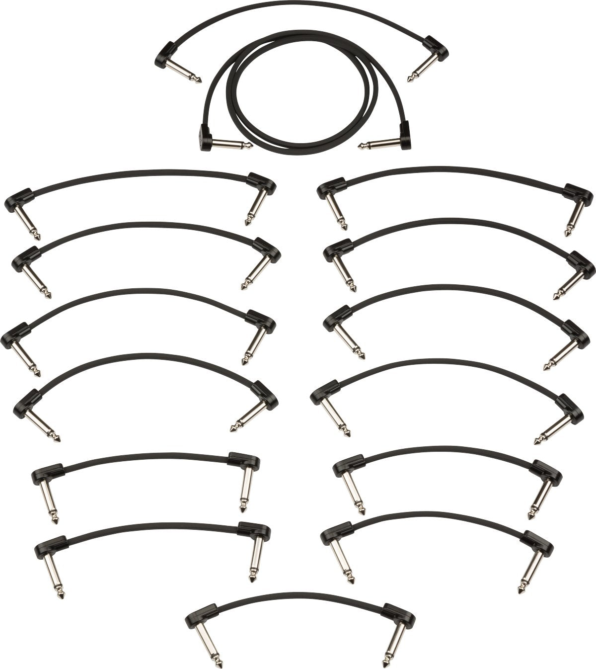Fender Blockchain patch cable kit large (15 pcs) - La Boîte Musicale - Fender -