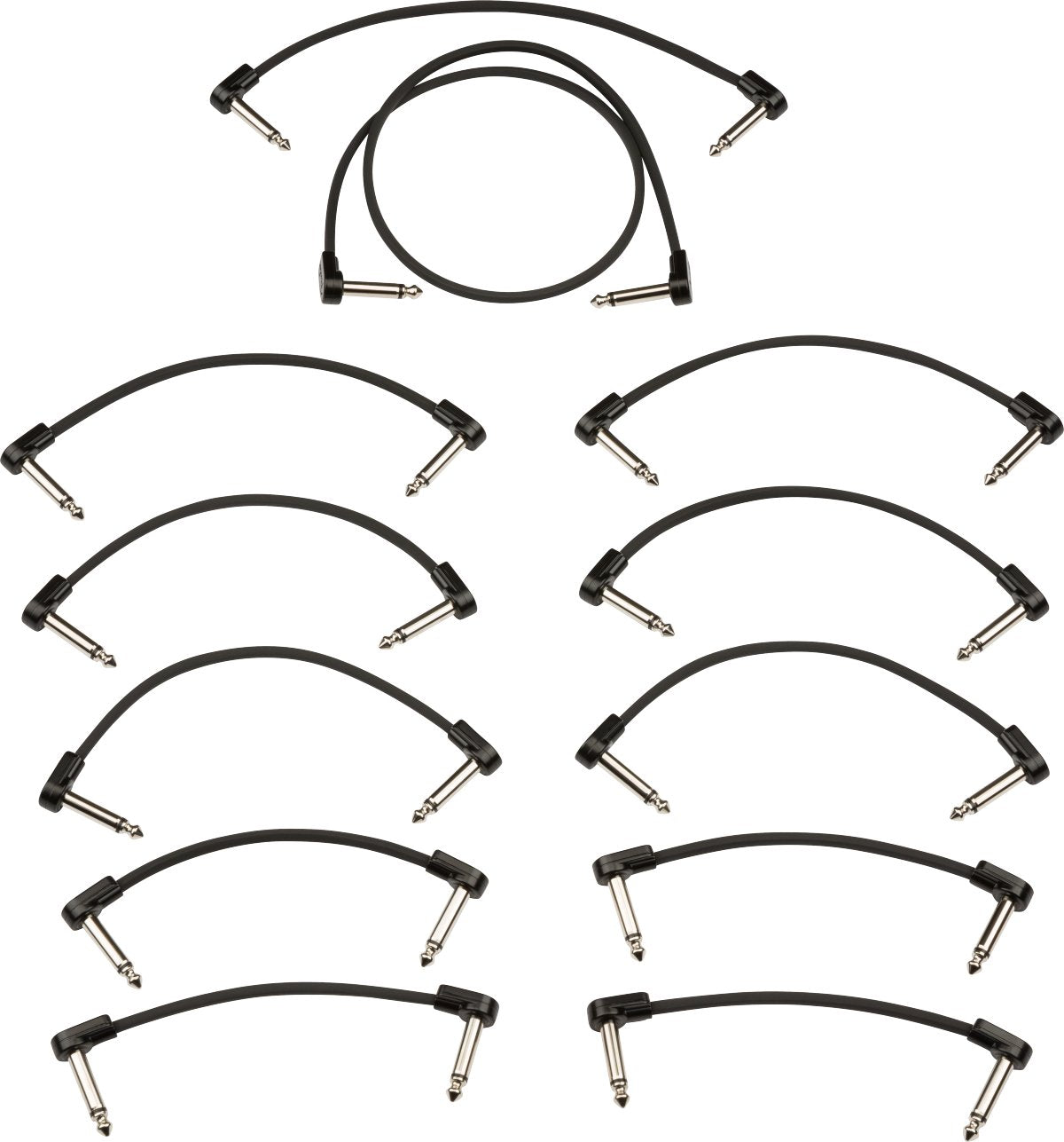 Fender Blockchain patch cable kit medium (12 pcs) - La Boîte Musicale - Fender -
