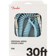 Fender cable original series coil blue 30ft - La Boîte Musicale - Fender -