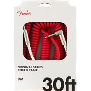 Fender cable original series coil fiesta red 30ft - La Boîte Musicale - Fender -