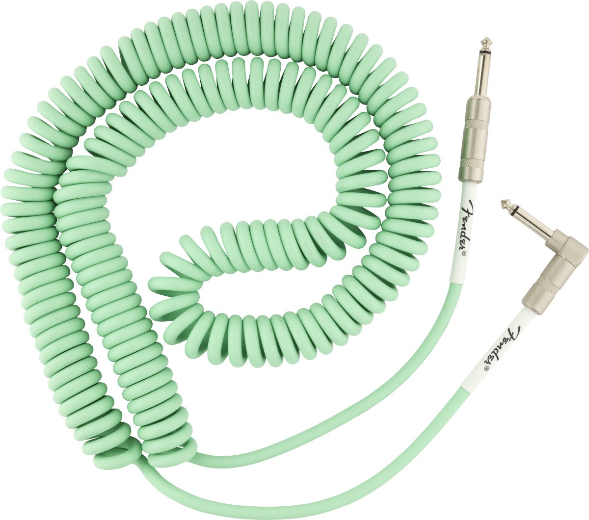 Fender cable original series coil Surf green 30ft - La Boîte Musicale - Fender -