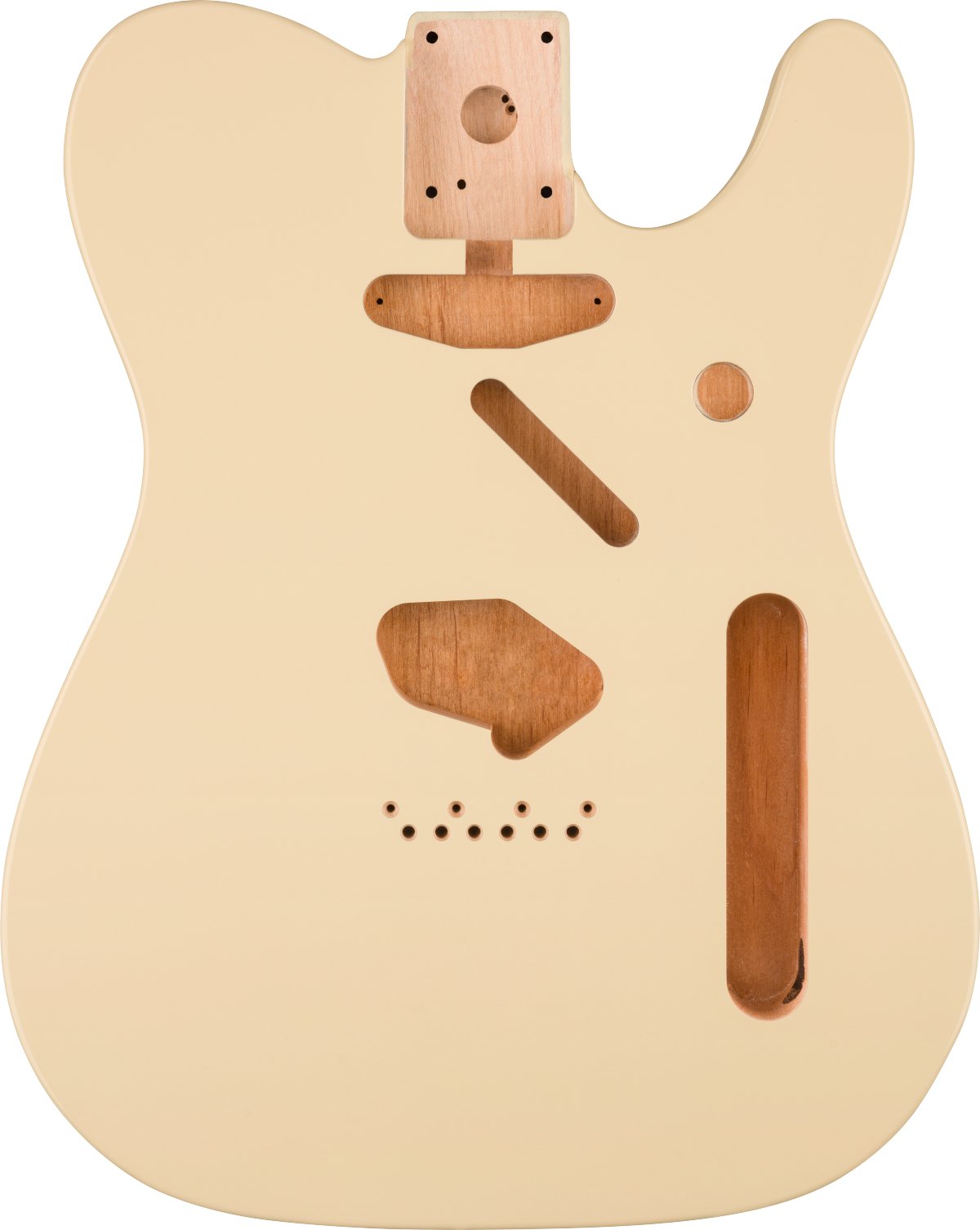 Fender - Classic Series 60's Telecaster® SS Alder Body Vintage Bridge Mount - Olympic White - La Boîte Musicale - Telecaster Bodies - Fender -