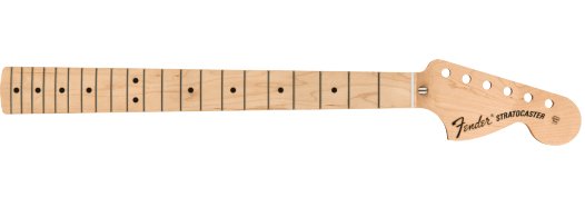 FENDER CLASSIC SERIES '70S STRATOCASTER® U NECK - 3 - BOLT MOUNT - 21 VINTAGE - STYLE FRETS - La Boîte Musicale - Stratocaster Necks - Fender -