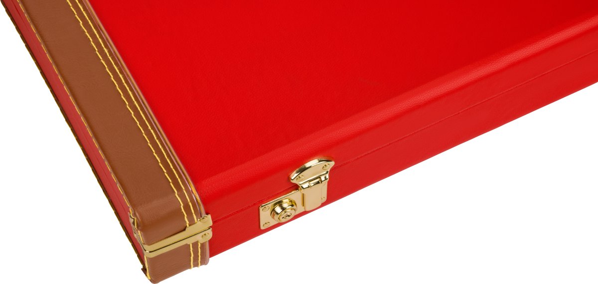 Fender - Classic Series Wood Case - Strat®/Tele® - Fiesta Red - La Boîte Musicale - Fender -
